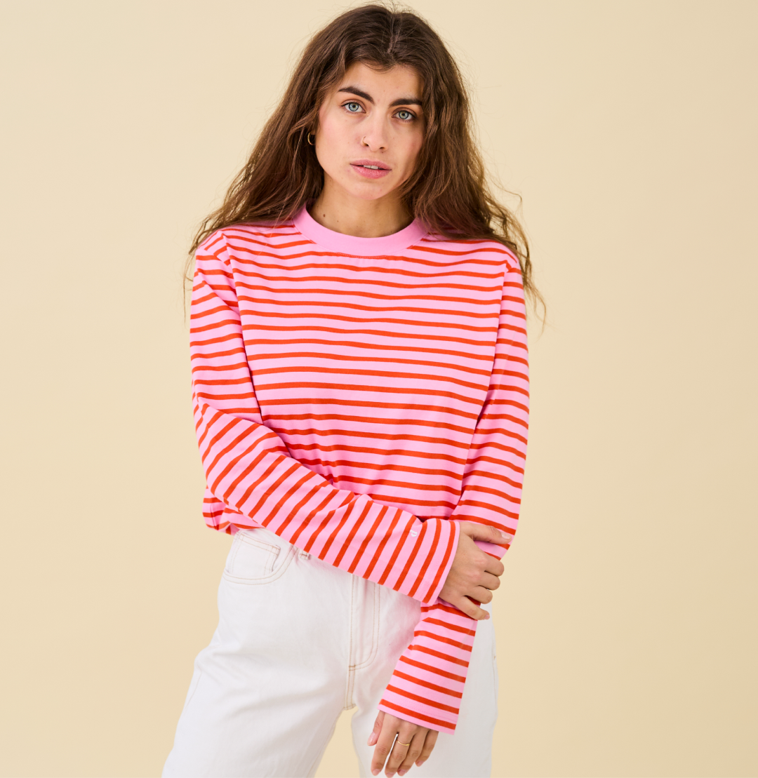 Langarmshirt Gestreift