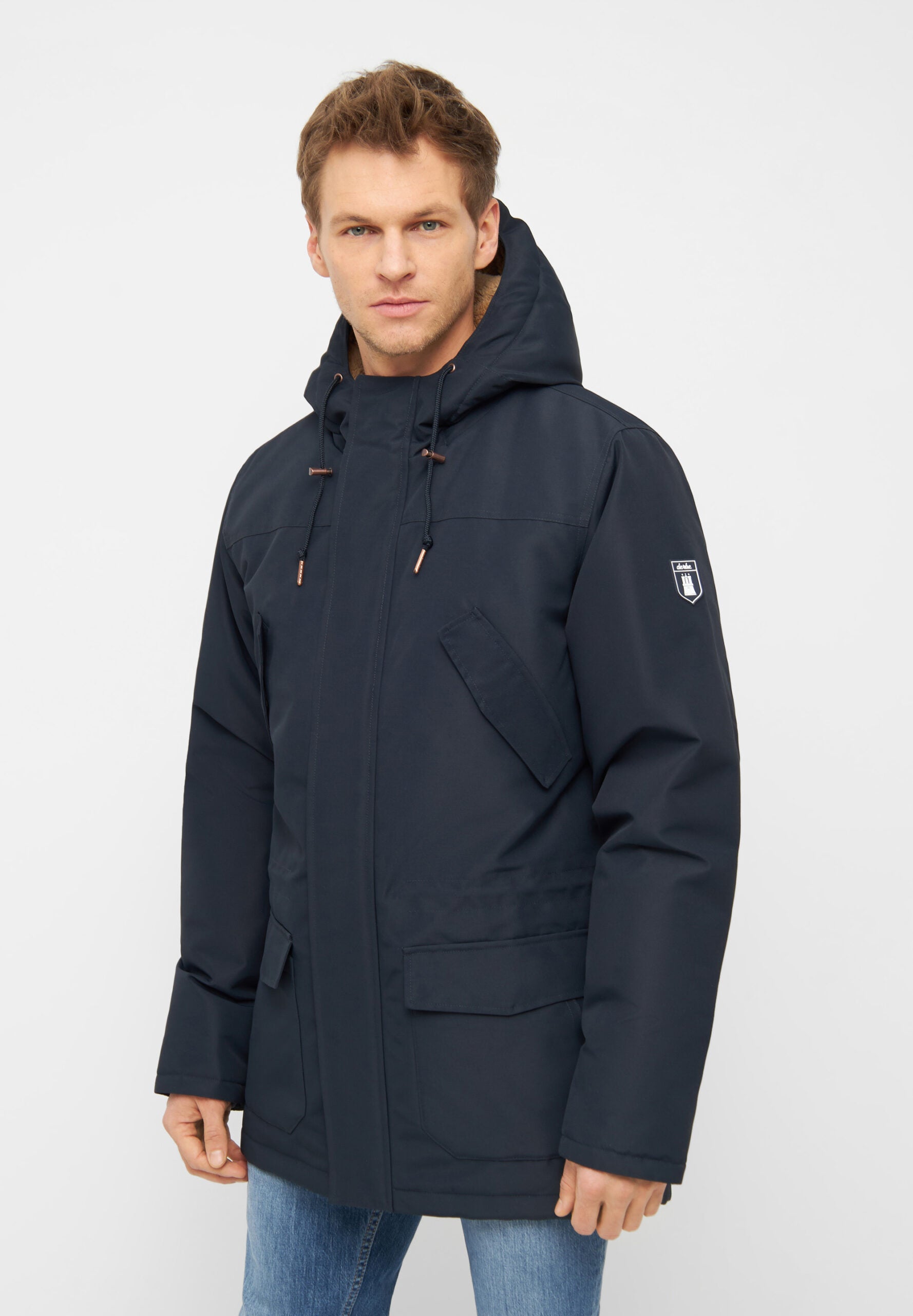 Festholm - Navy/Caramel