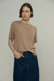 Viscose Virginia - Beige Sabbia