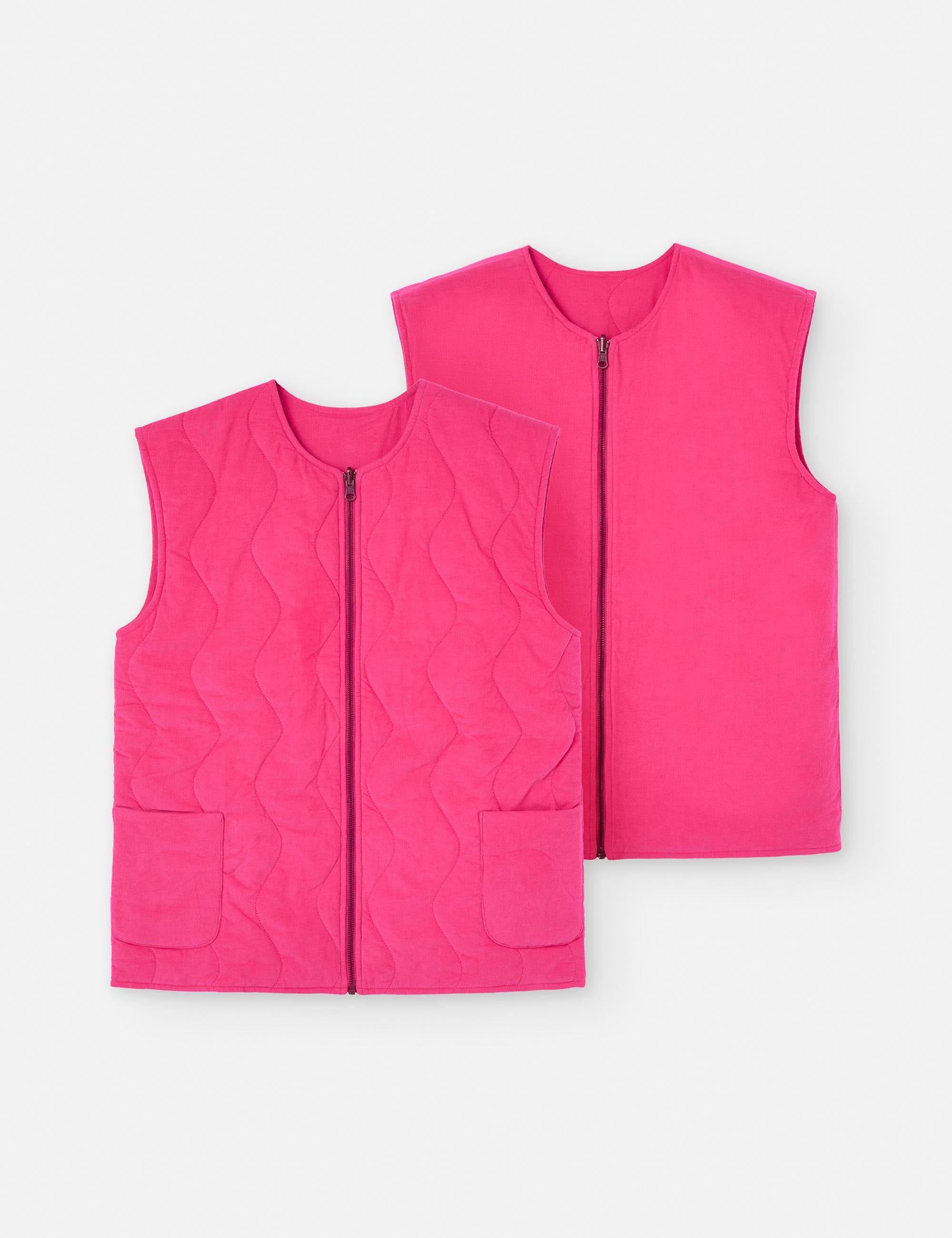 Davie Vest Cord - Pink