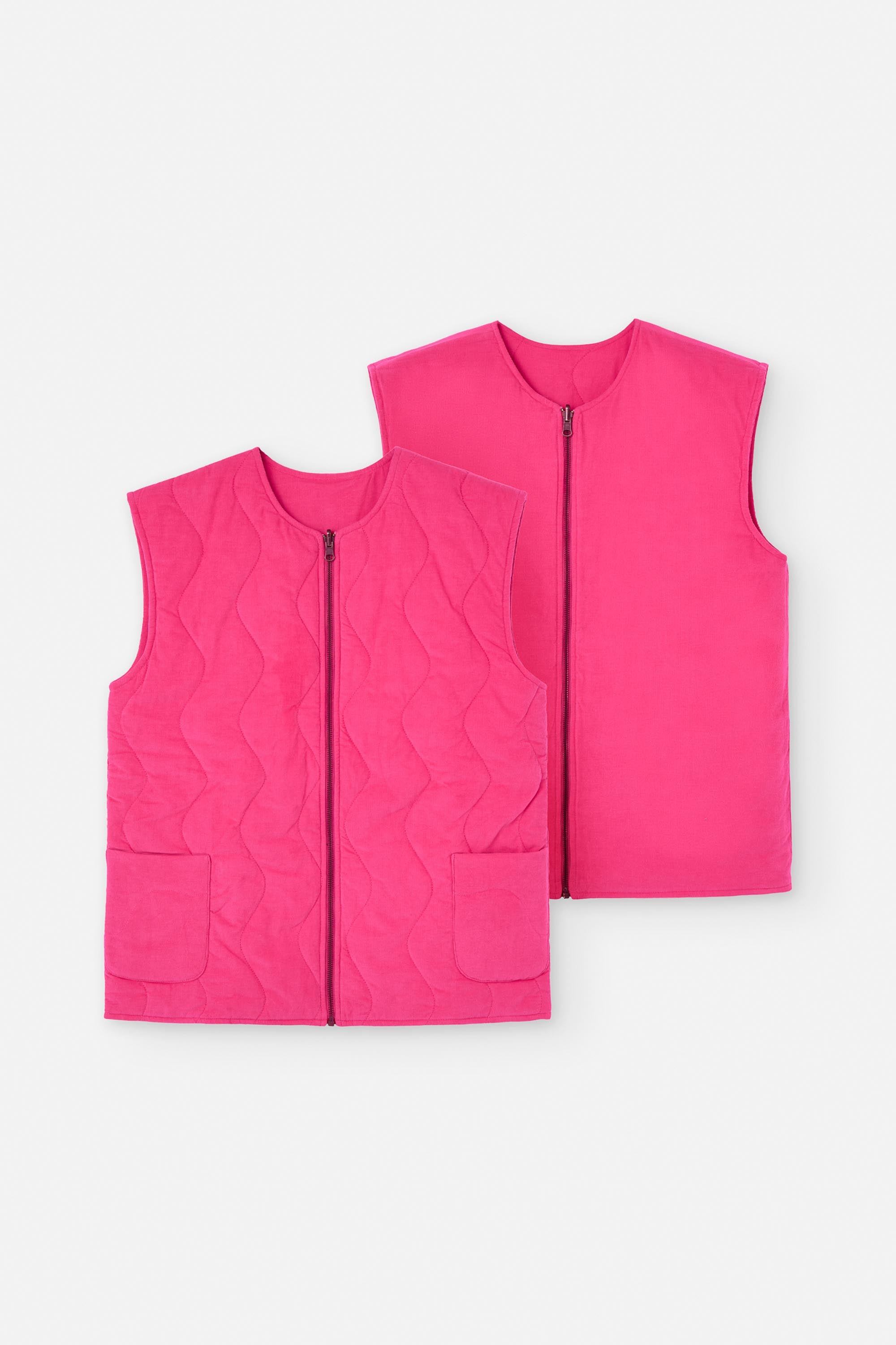 Davie Vest Cord - Pink