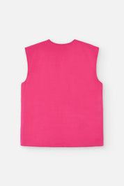 Davie Vest Cord - Pink