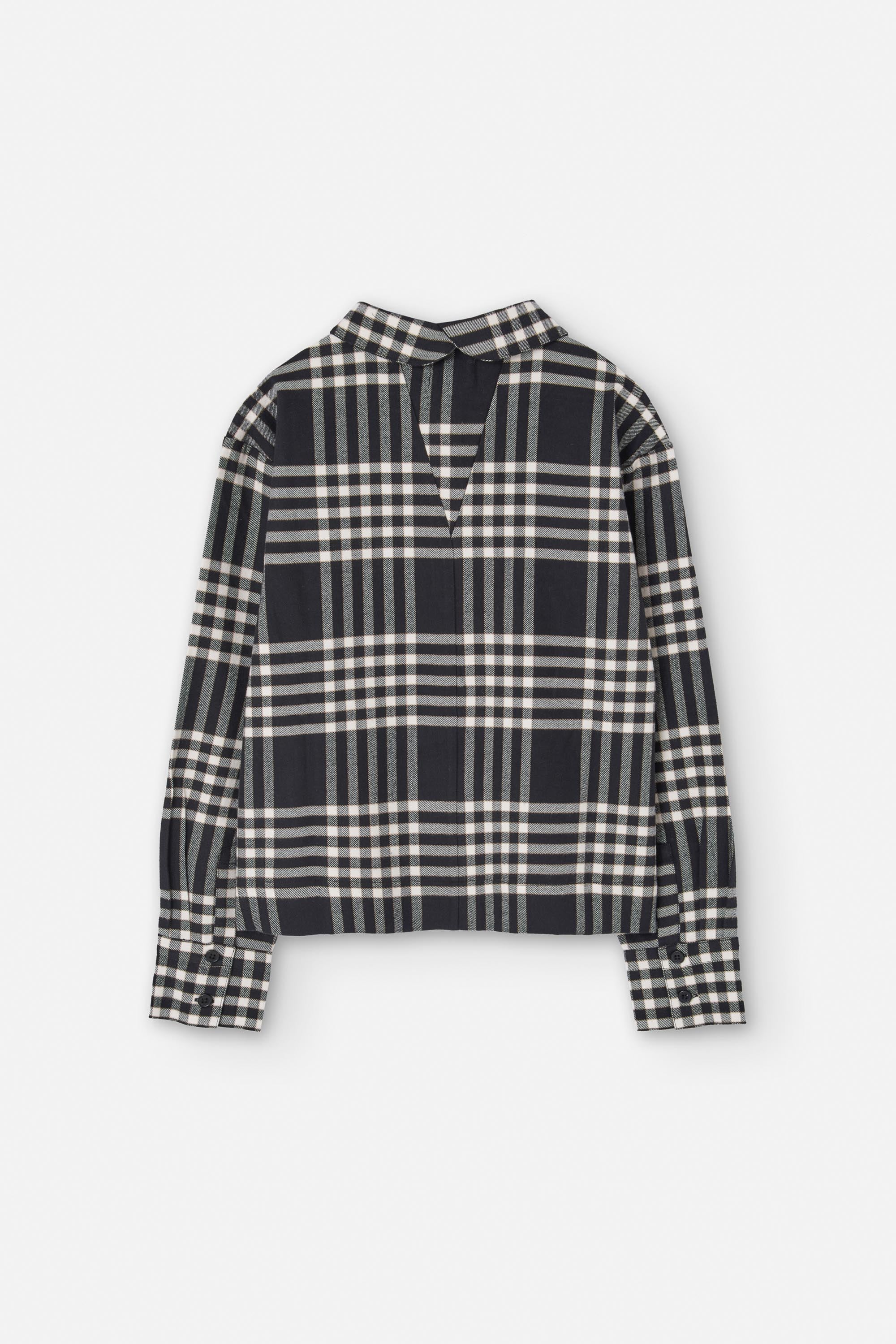 Sens Shirt Flannel - Check Black