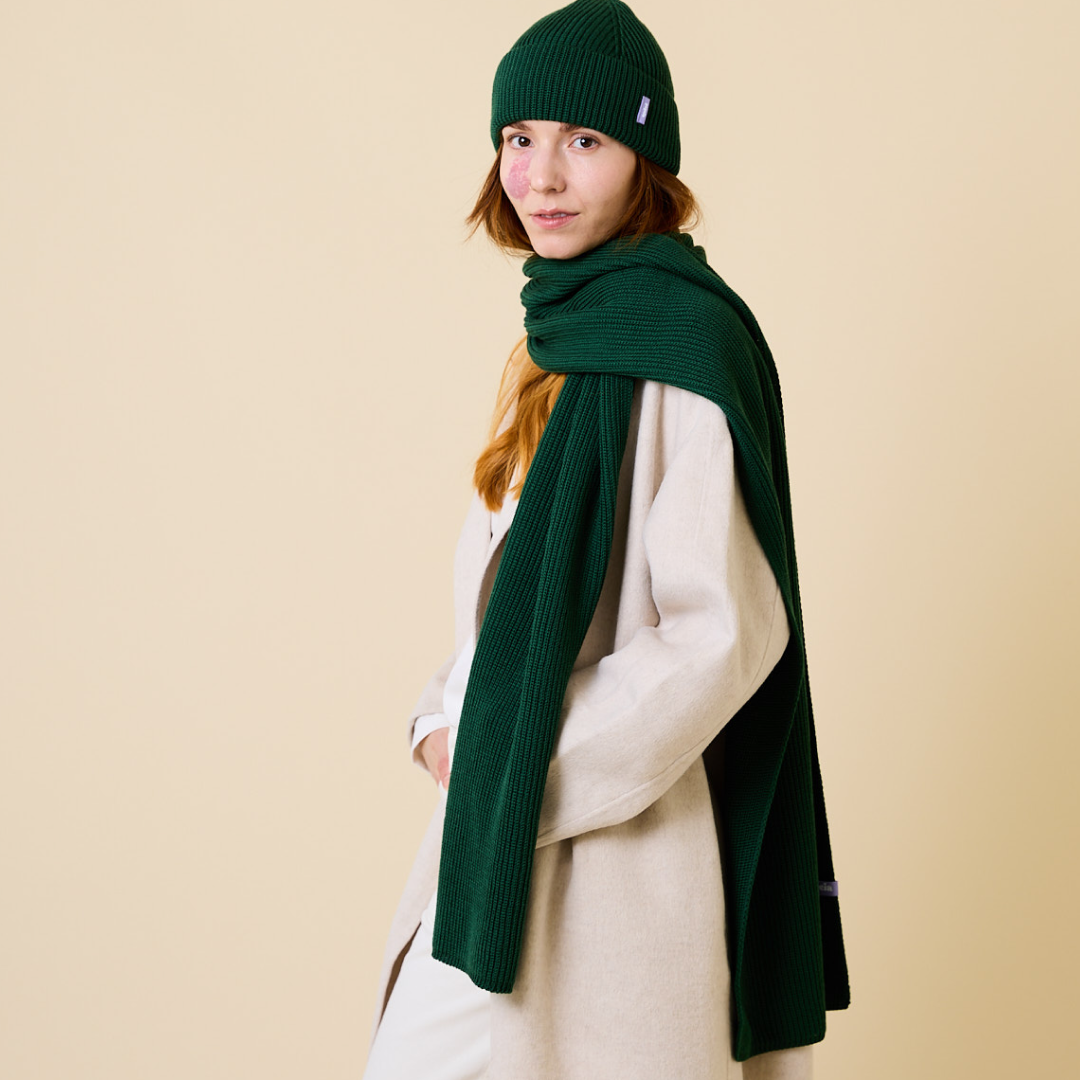 Schal aus Merinowolle