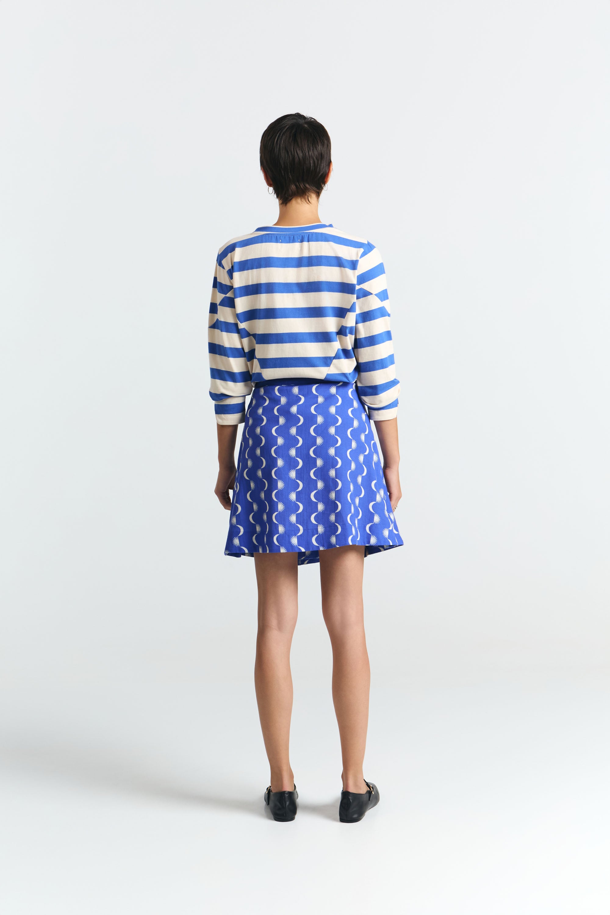Ganges Top - Blue Stripes
