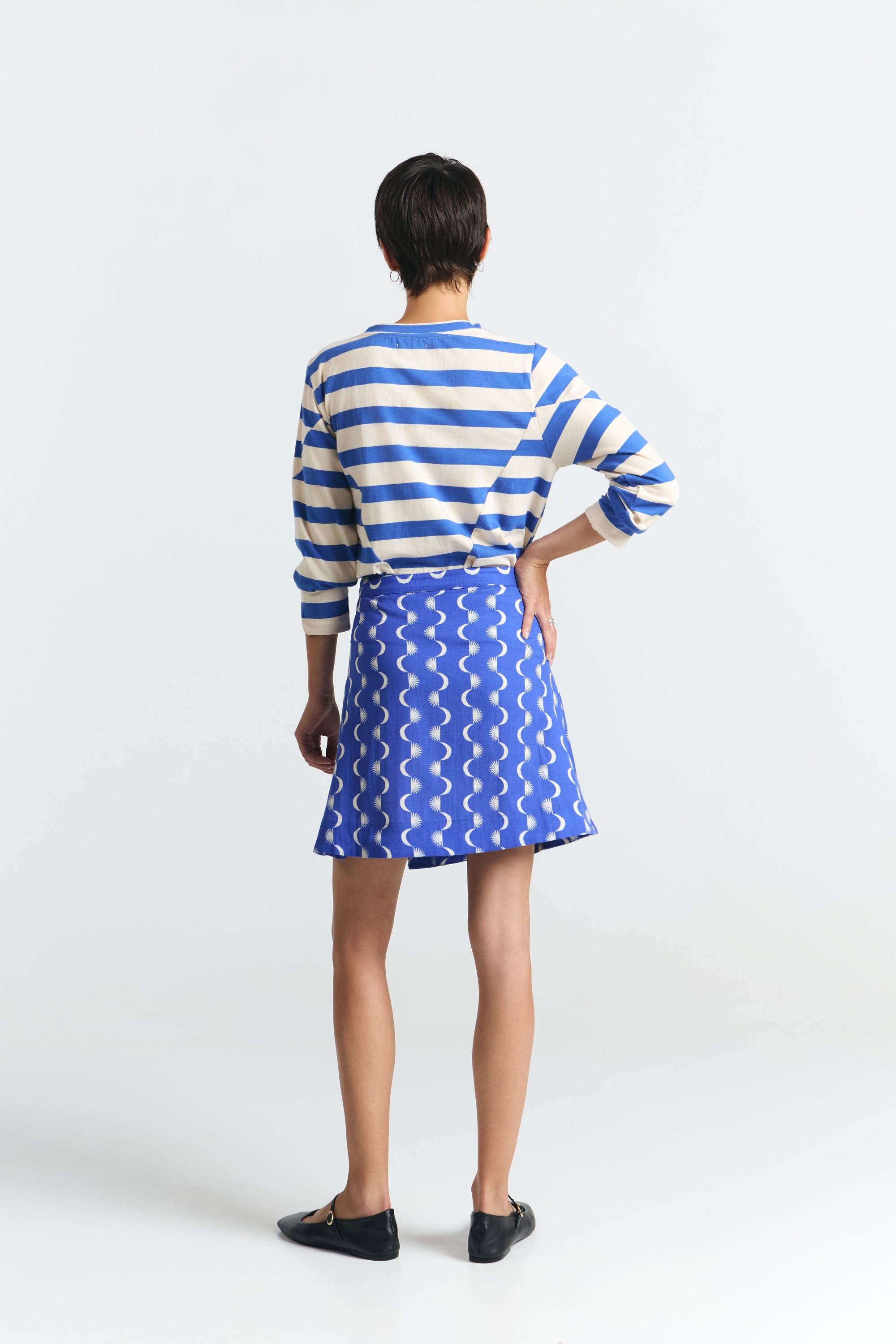 Ganges Top - Blue Stripes