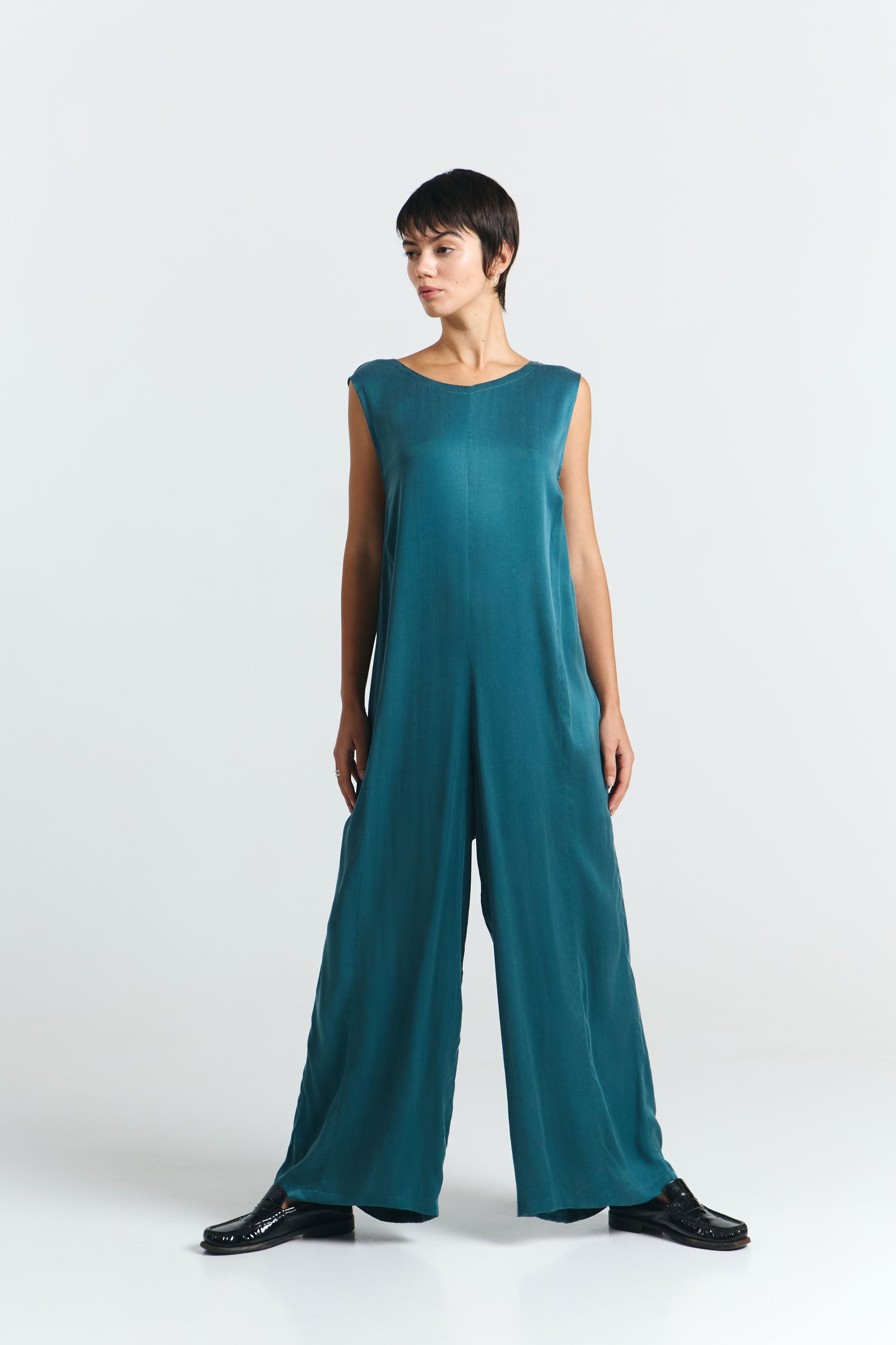 Neiba Jumpsuit - Deep Green