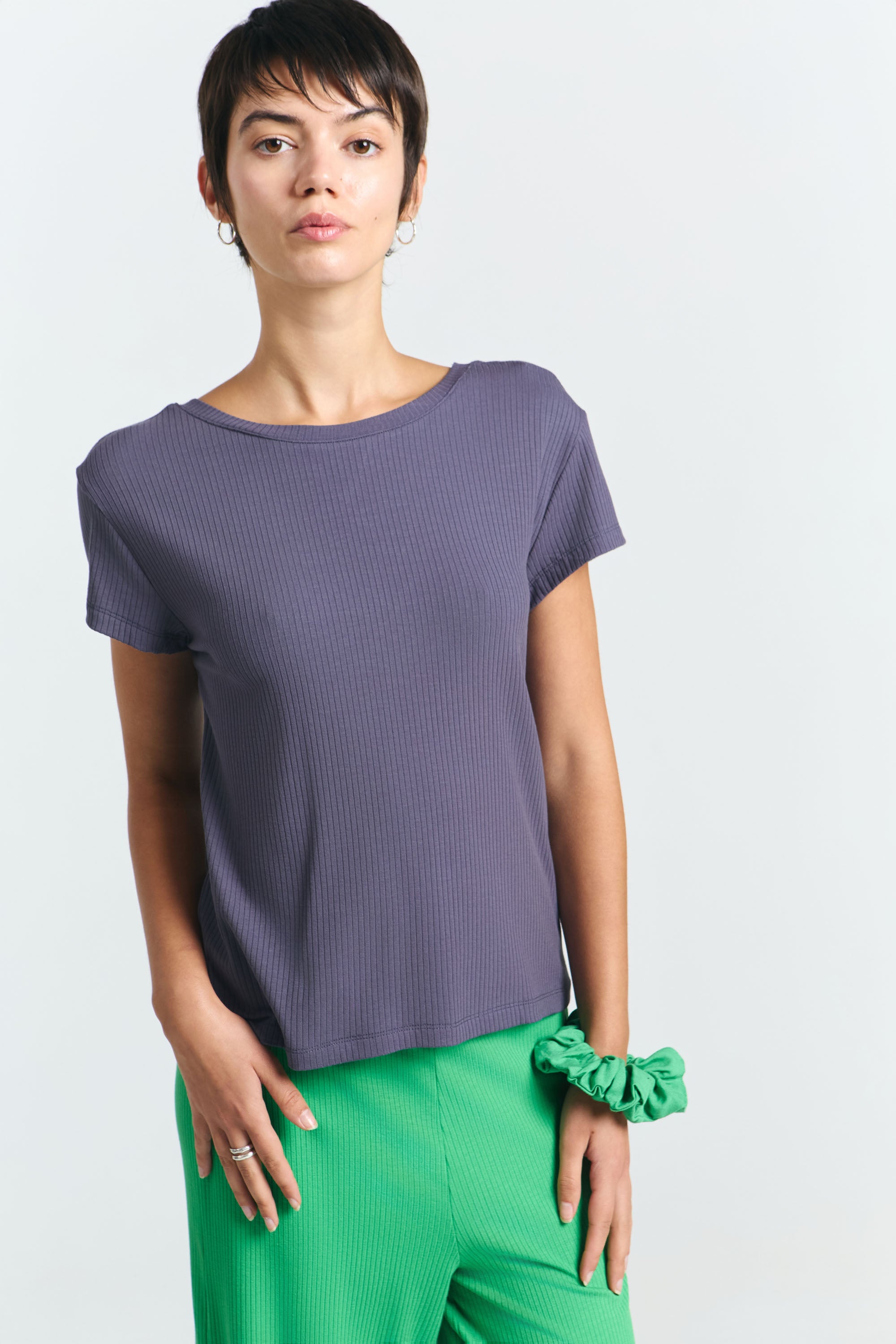 Sibilia Top - Grey
