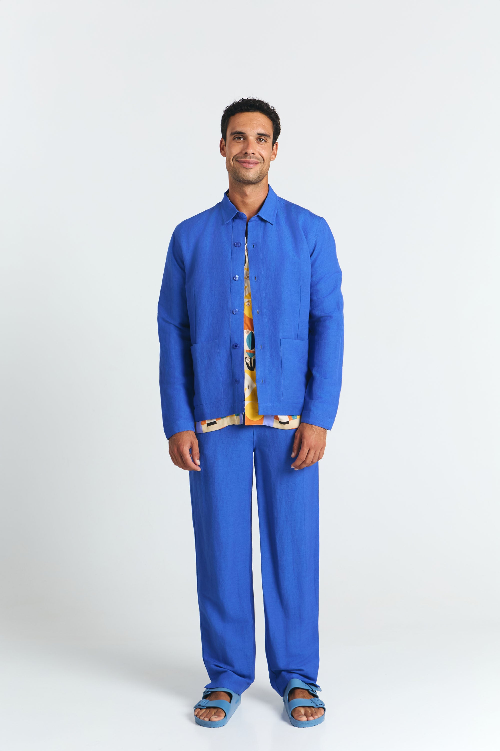 Kua Overshirt - Klein Blue