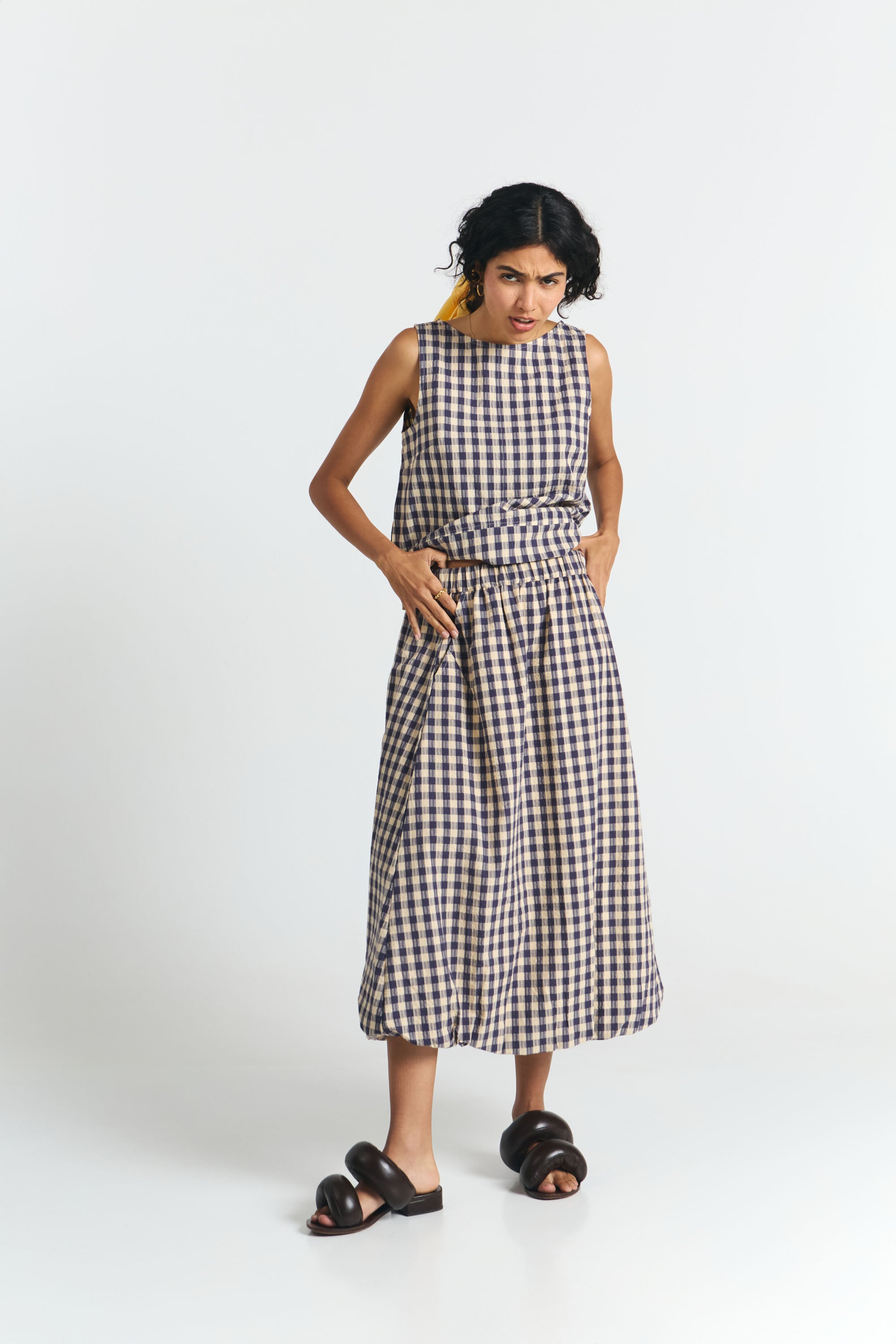 Riva Skirt - Check