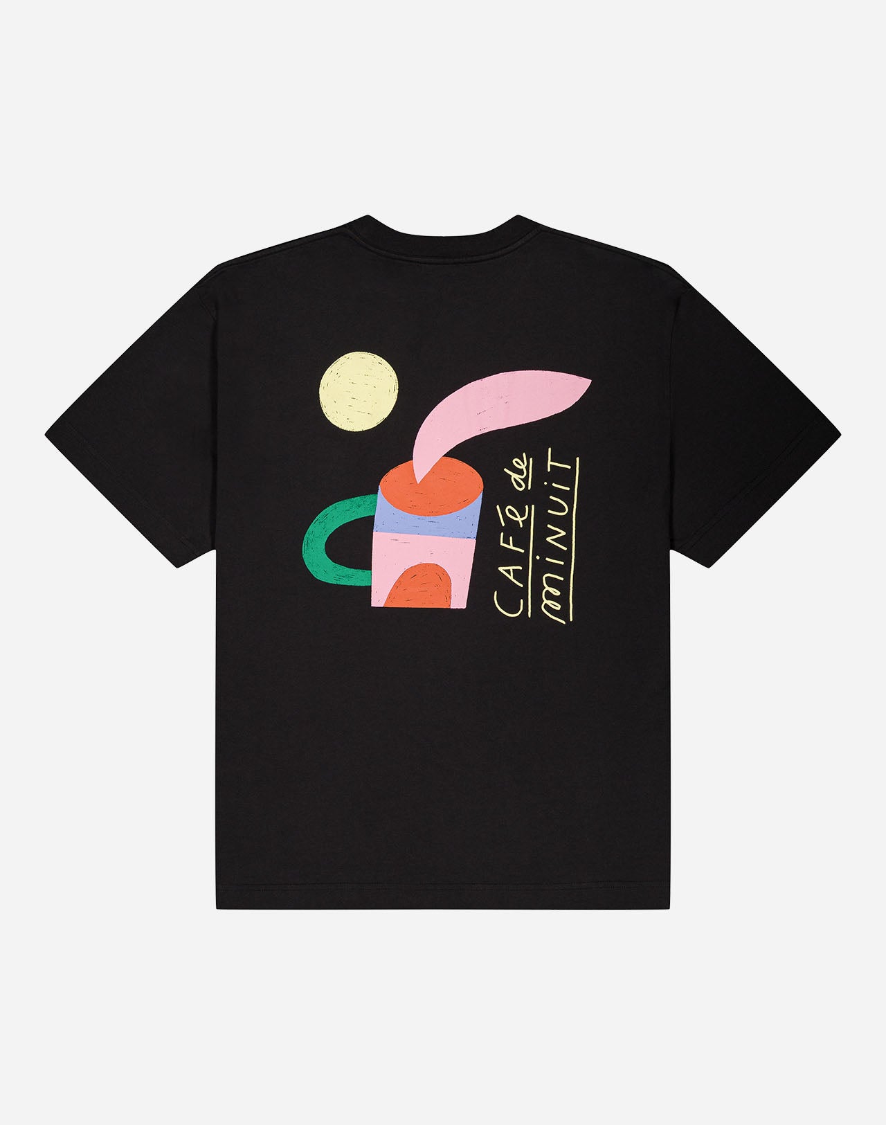 T-Shirt Cafe De Minuit Carbon - Black