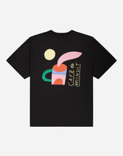 T-Shirt Cafe De Minuit Carbon - Black