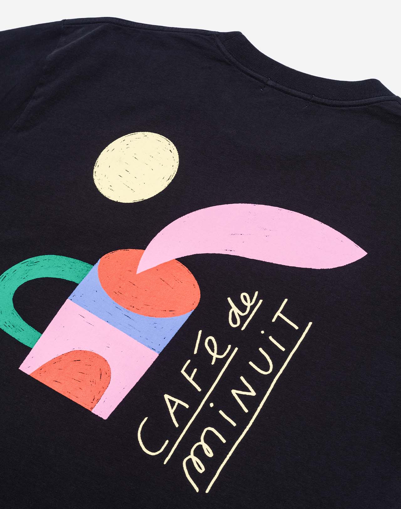 T-Shirt Cafe De Minuit Carbon - Black