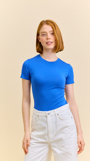 Tight T-Shirt aus Bio-Baumwolle