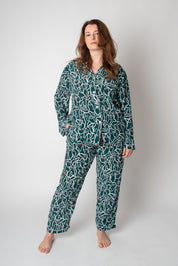 Selma Pyjama - Ginger Green