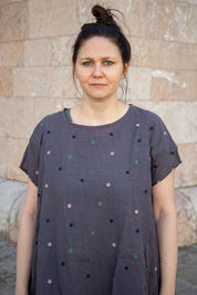Dermatt Kleid - Muskat
