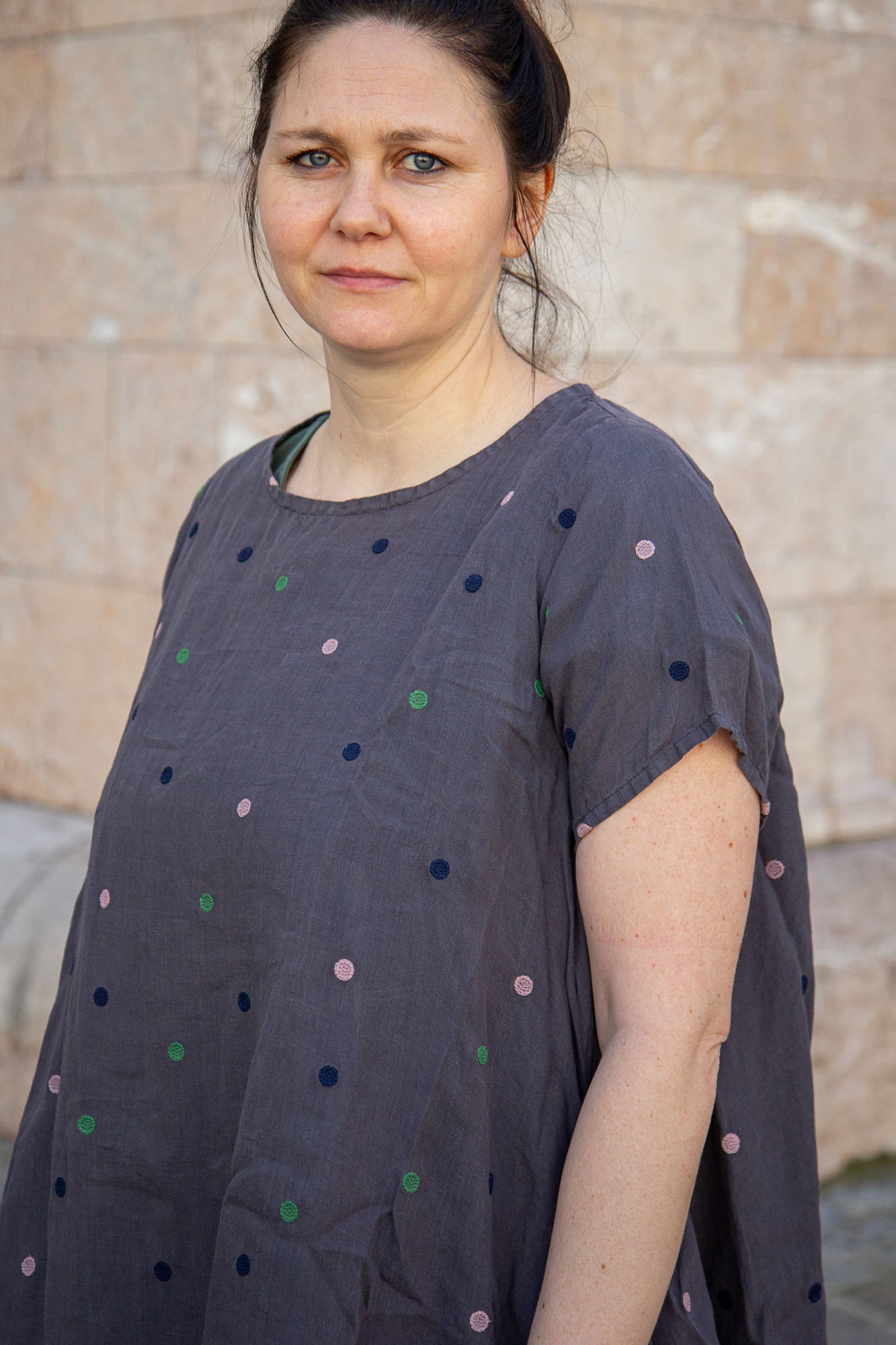 Dermatt Kleid - Muskat
