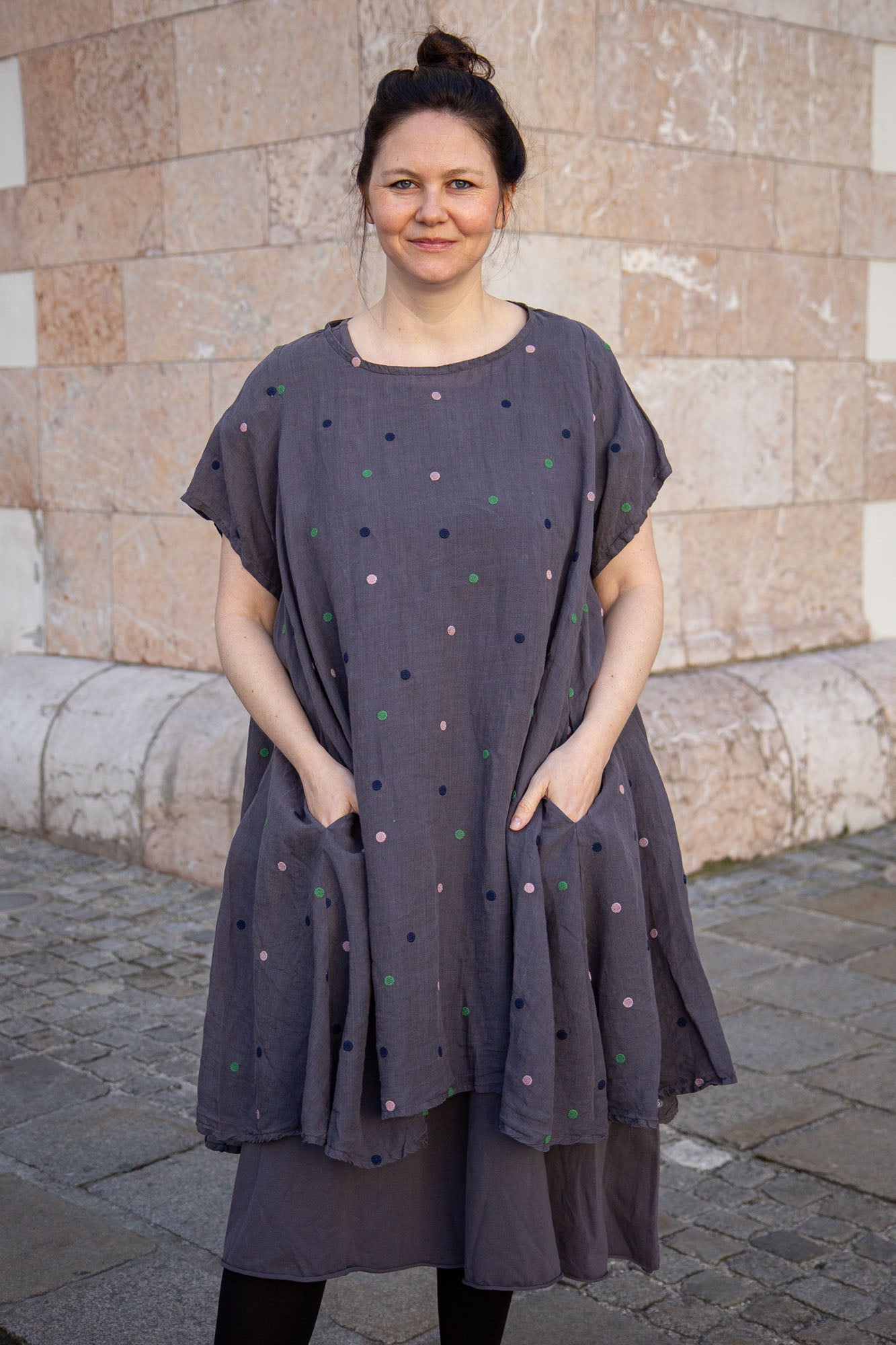 Dermatt Kleid - Muskat