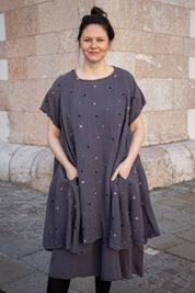 Dermatt Kleid - Muskat