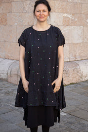 Dermatt Kleid - Kaviar