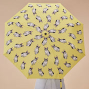 Limitierter Coucou Suzette - Gelber Frenchie Regenschirm