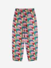 Ethnic All Over Woven Baggy Pants