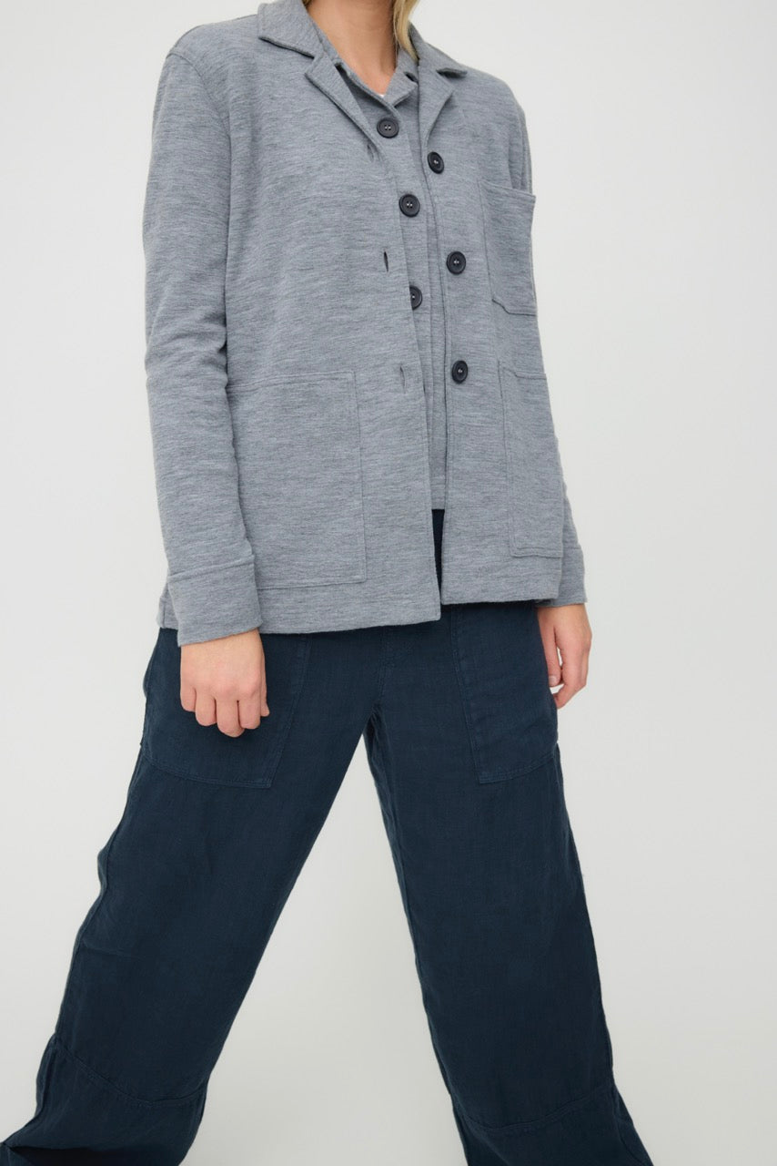 Jacket W Open Collar