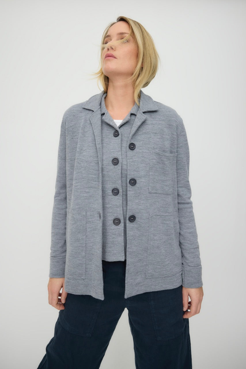 Jacket W Open Collar