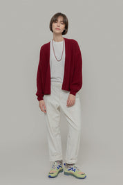 Cardigan - Red Vinaccia