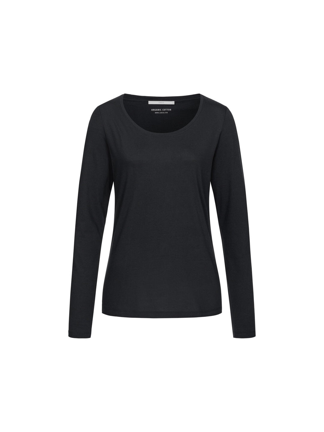 Langarmshirt GOTS - Black