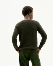 Knitted Sweater Anteros - Dark Green