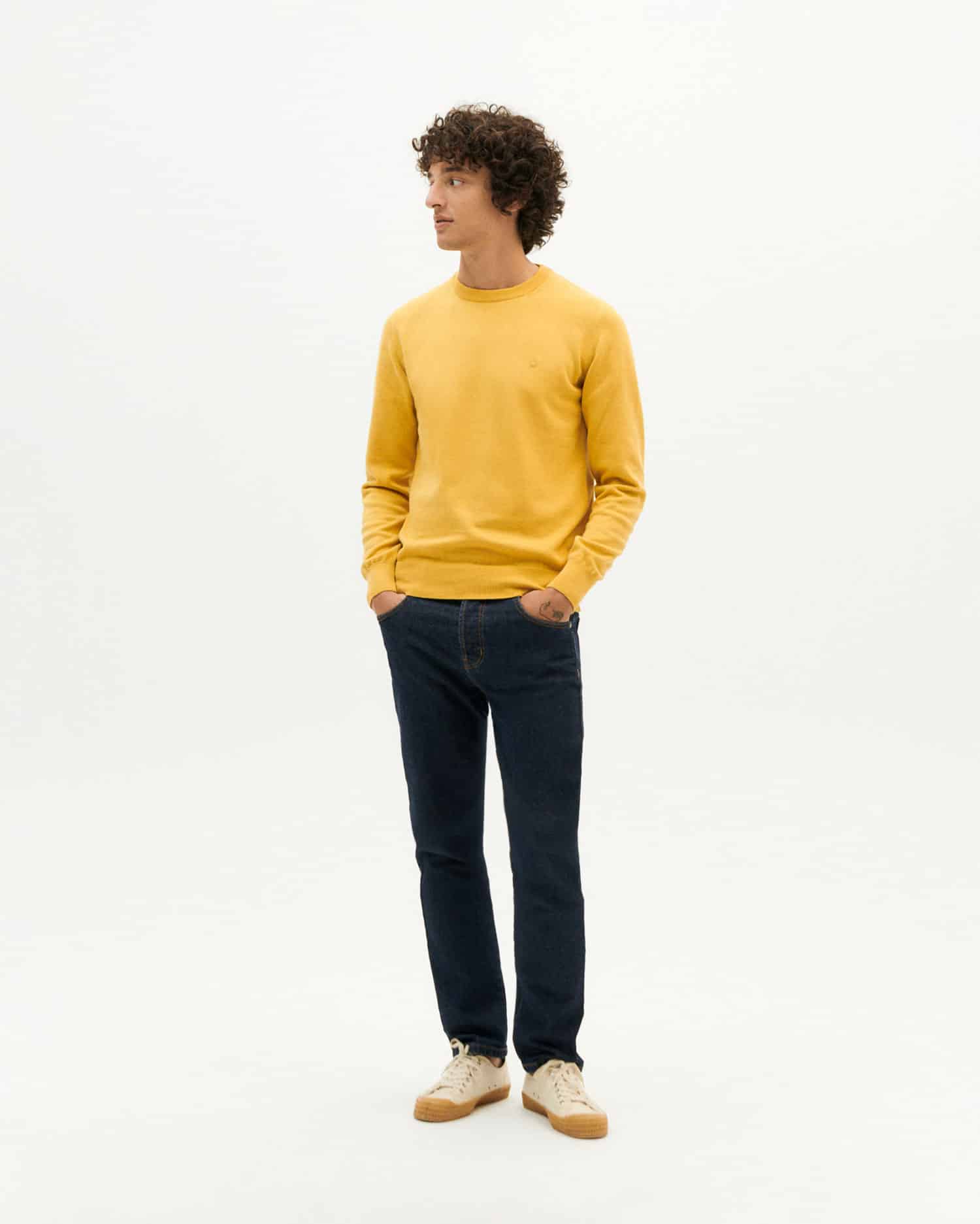 Orlando Knit Sweater - Mustard