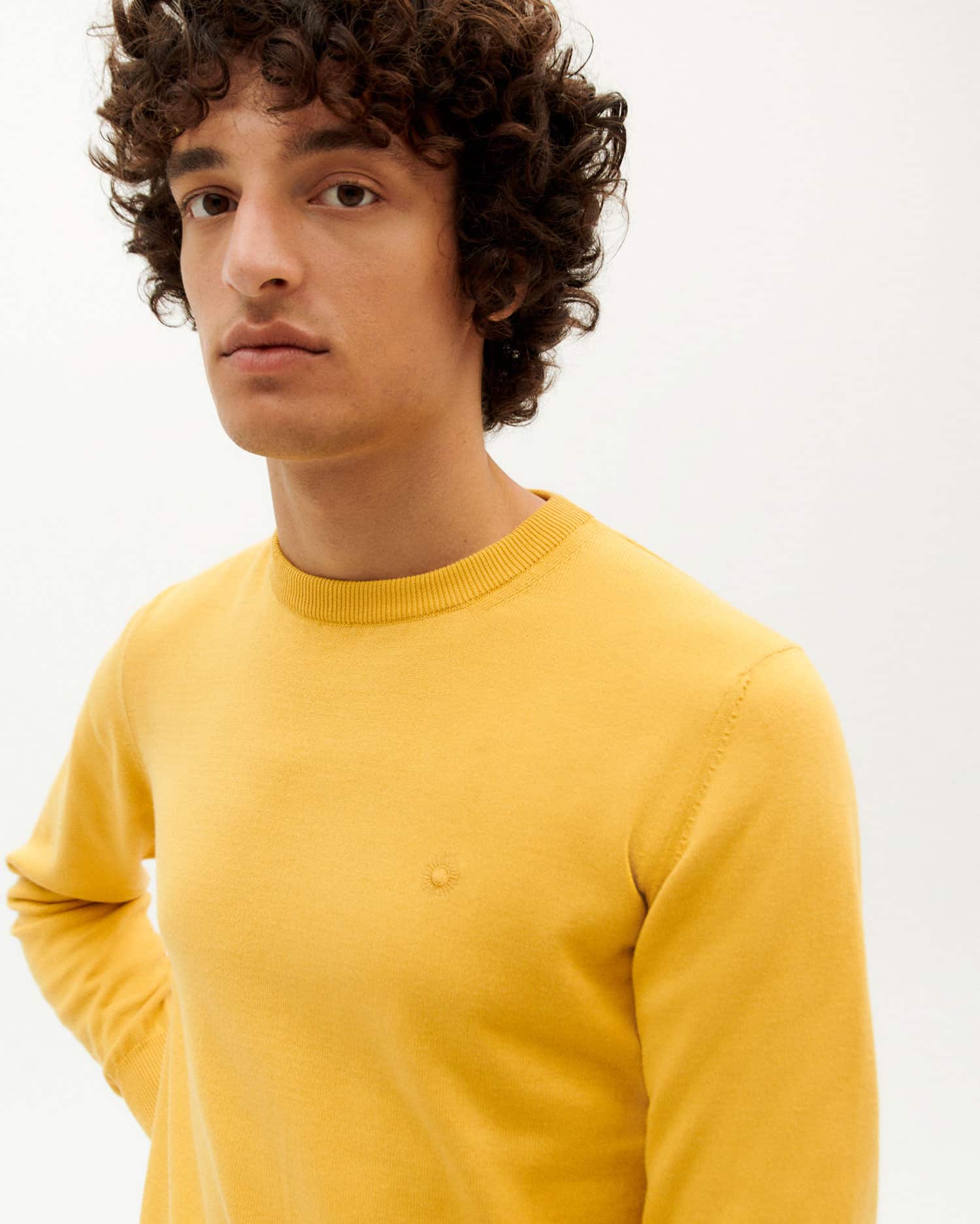 Orlando Knit Sweater - Mustard