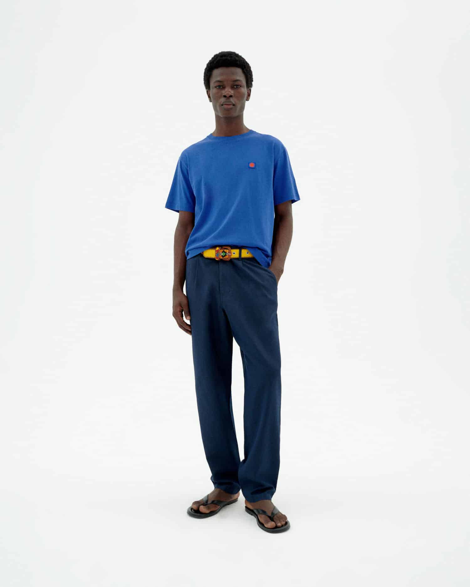 Hemp Moero Pants - Navy