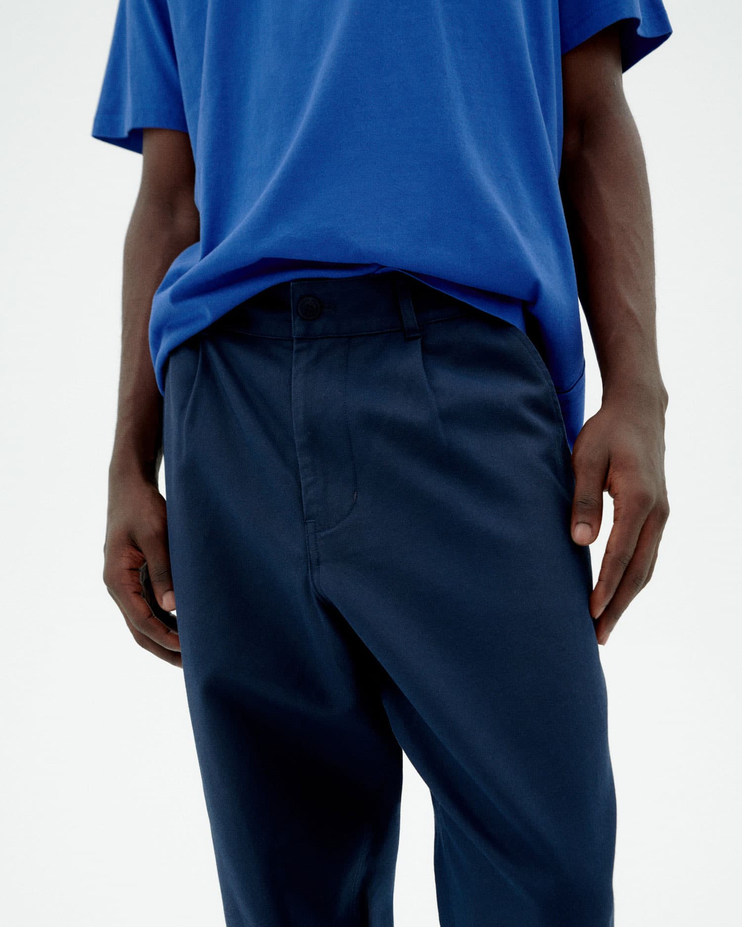 Hemp Moero Pants - Navy
