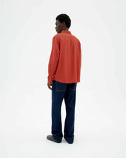 Hemp Ant Shirt - Orange Red