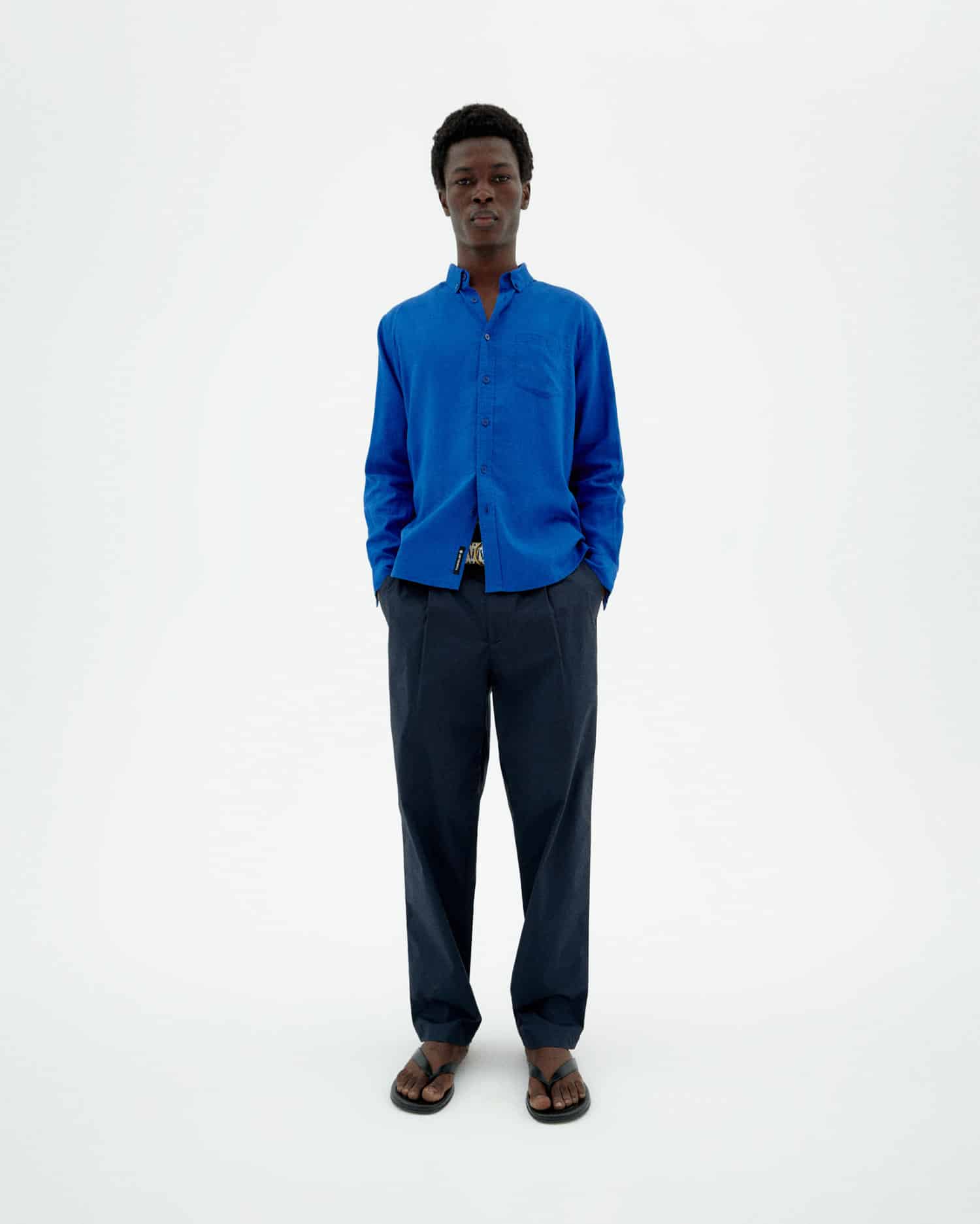 Hemp Ant Shirt - Indigo