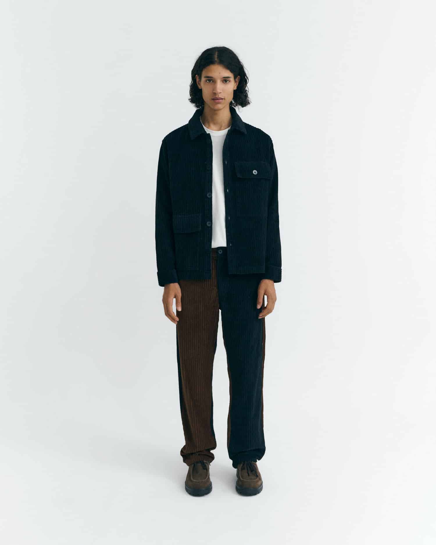Corduroy Shirt - Navy