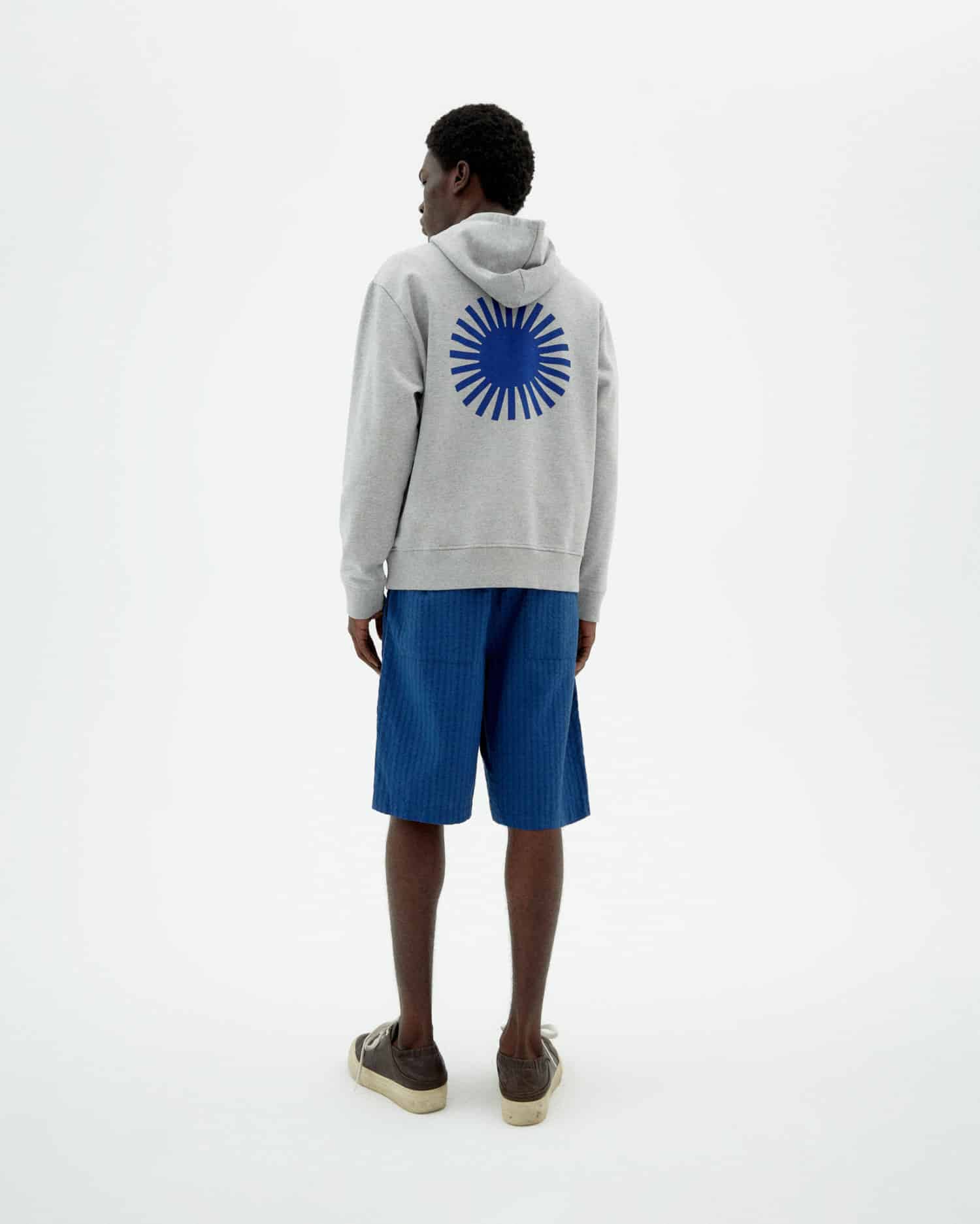 Gasper Shorts - Cobalt Seersucker