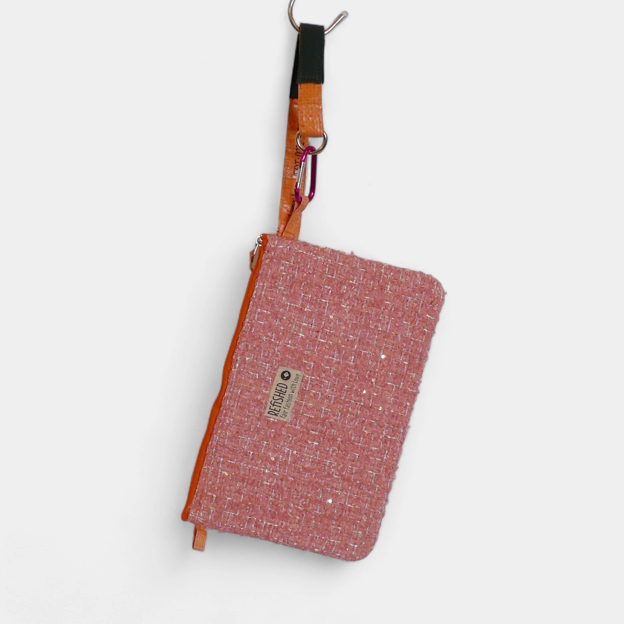 Bag in Bag Tweed - Peach-rose