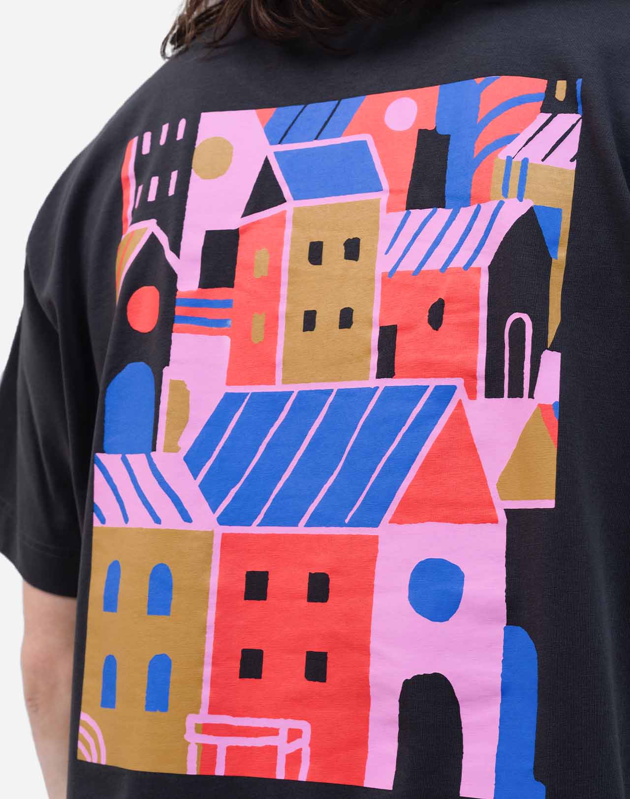 T-Shirt - City Noir Carbone
