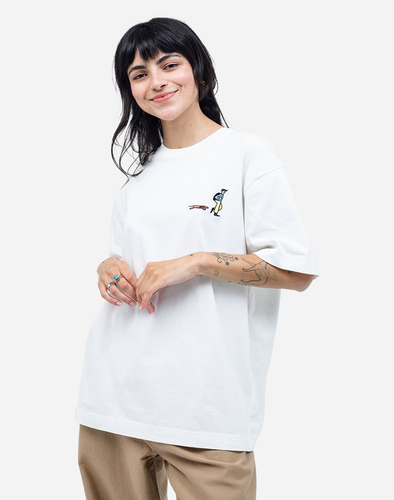 T-Shirt - Neighbourhood Ecru