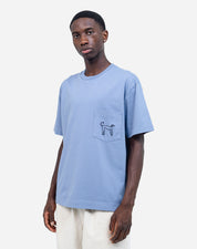 T-Shirt - People Bleu Azur