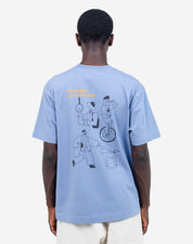 T-Shirt - People Bleu Azur