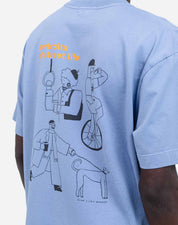 T-Shirt - People Bleu Azur