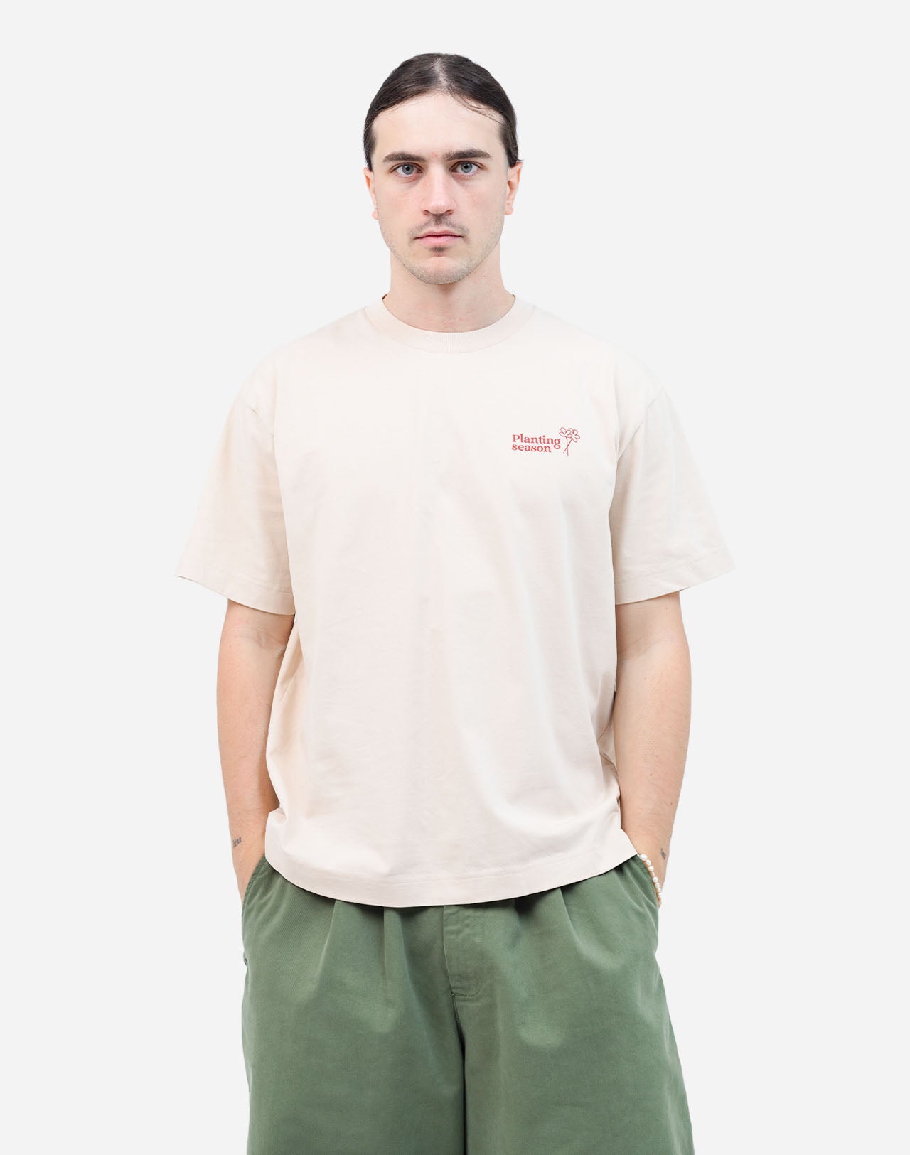 T-Shirt - Planting Creme