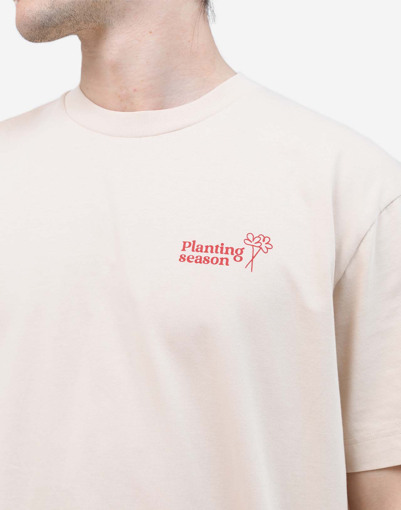T-Shirt - Planting Creme