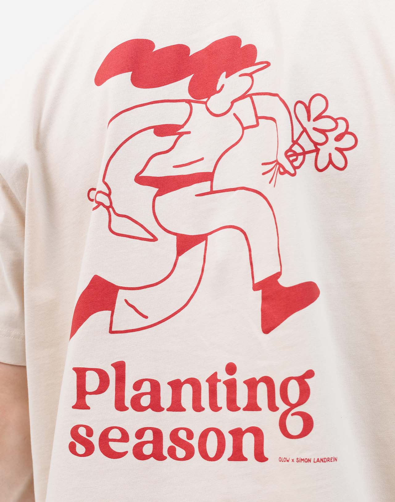 T-Shirt - Planting Creme