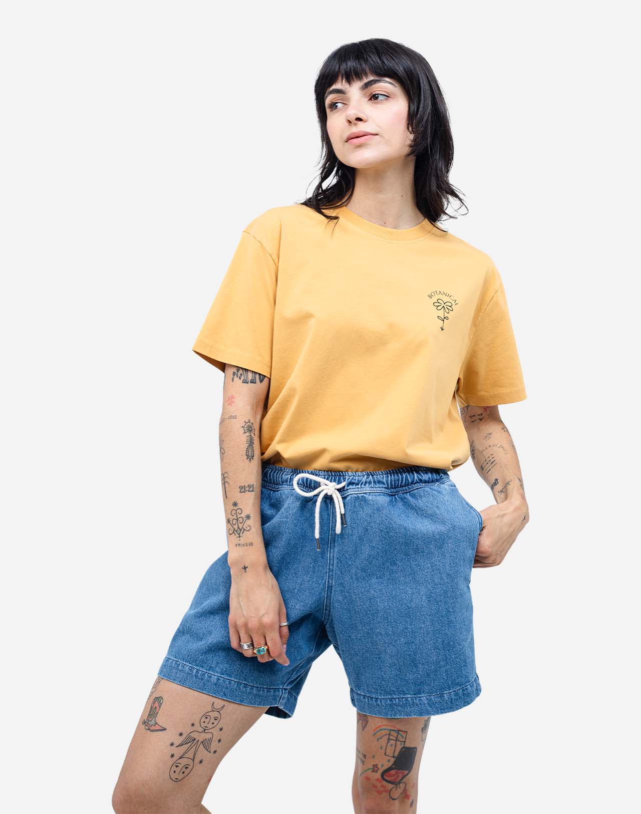 T-Shirt - Botanical Ocre