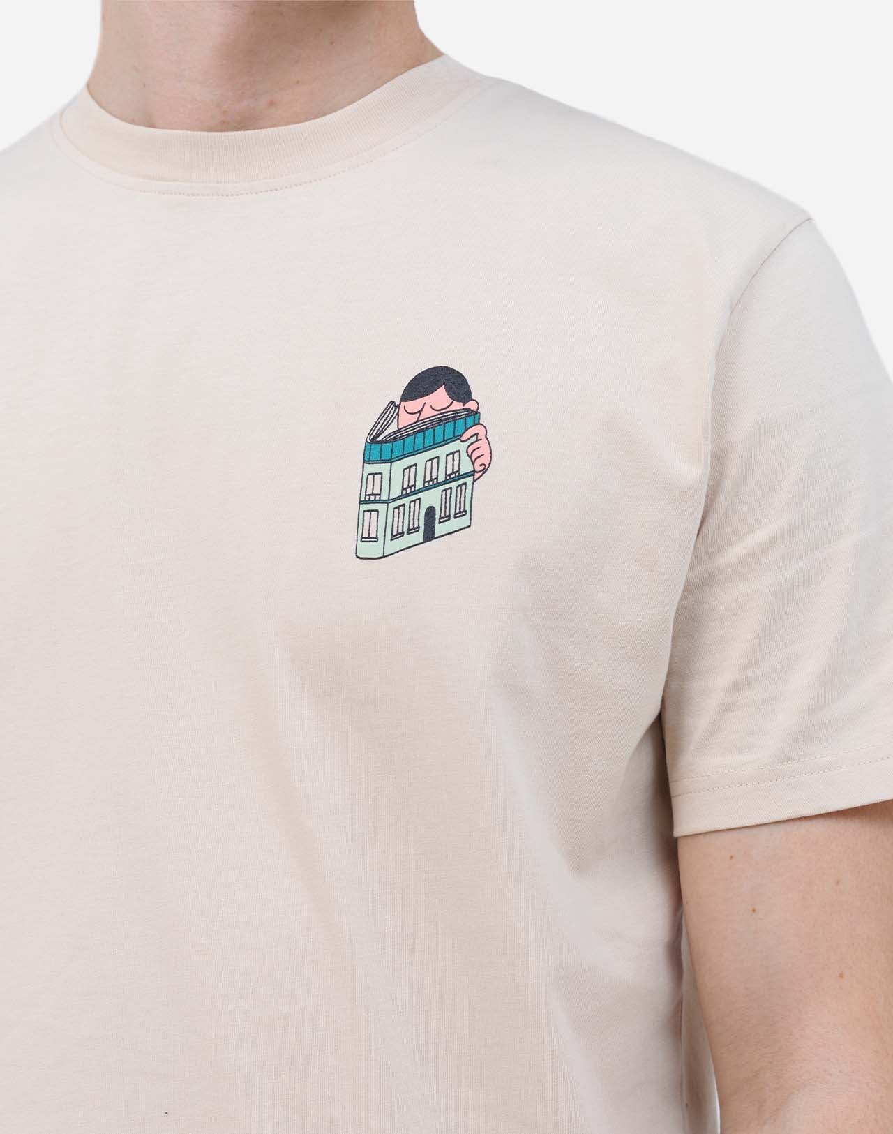 T-Shirt - Building Creme